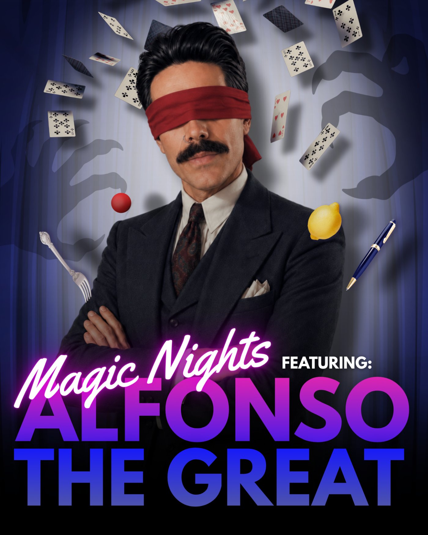 Magic Nights featuring Alfonso the Great — live magic at Blind Tiger Comedy Club, San Antonio
